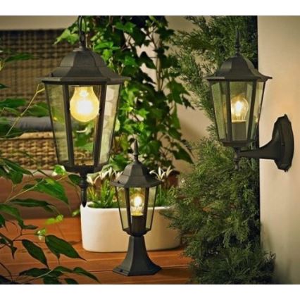 Candeeiro exterior 1xE27/20W/230V IP43 pátina