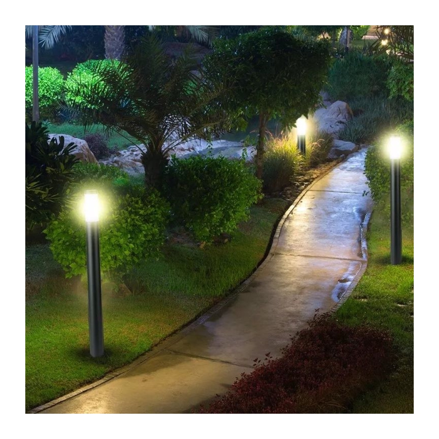 Candeeiro exterior 1xE27/60W/230V IP44 110cm preto