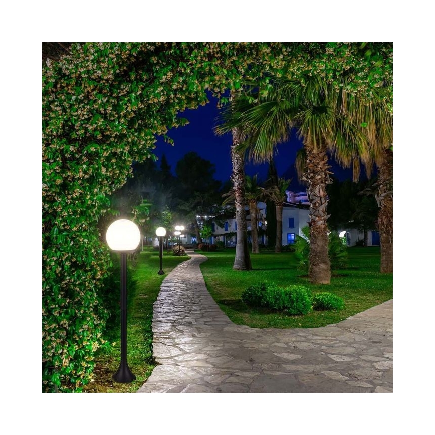 Candeeiro exterior 1xE27/60W/230V IP44 97 cm preto