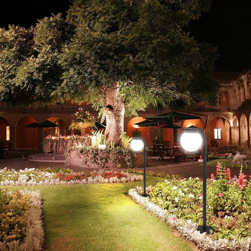 Candeeiro exterior 1xE27/60W/230V IP44 preto