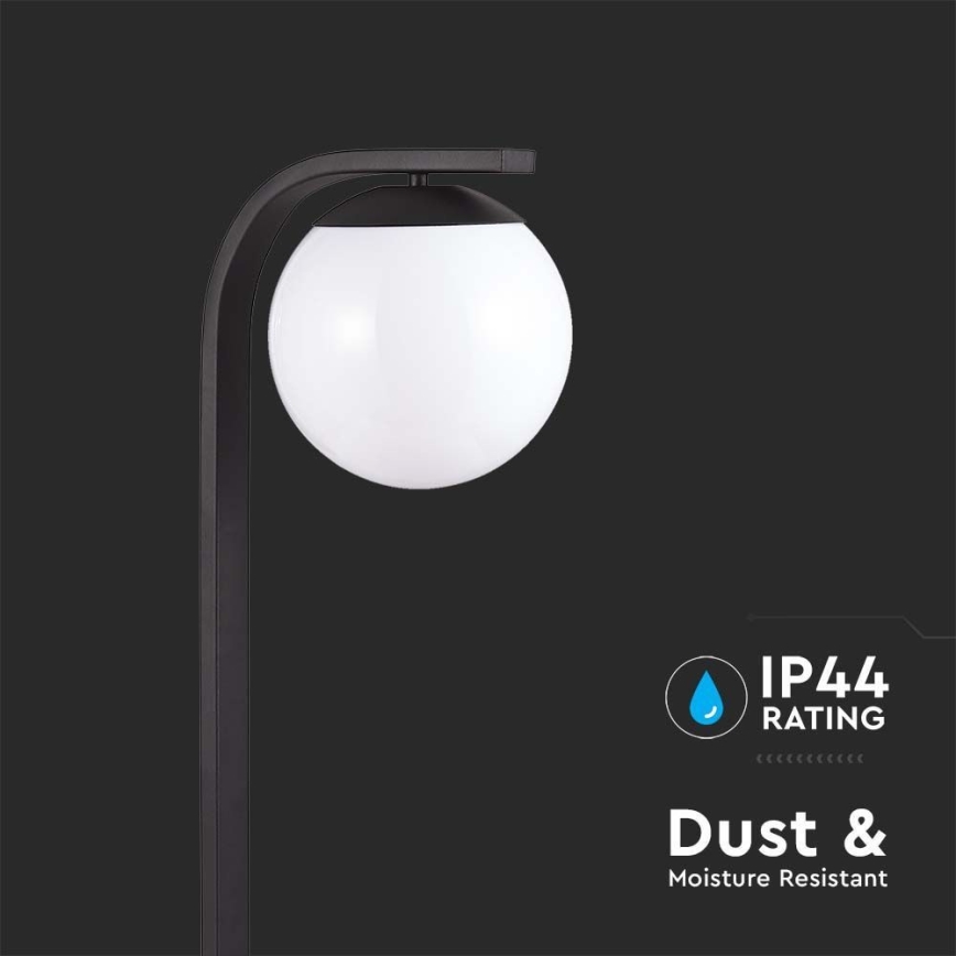 Candeeiro exterior 1xE27/60W/230V IP44 preto