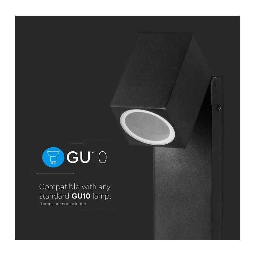 Candeeiro exterior 1xGU10/35W/230V IP44