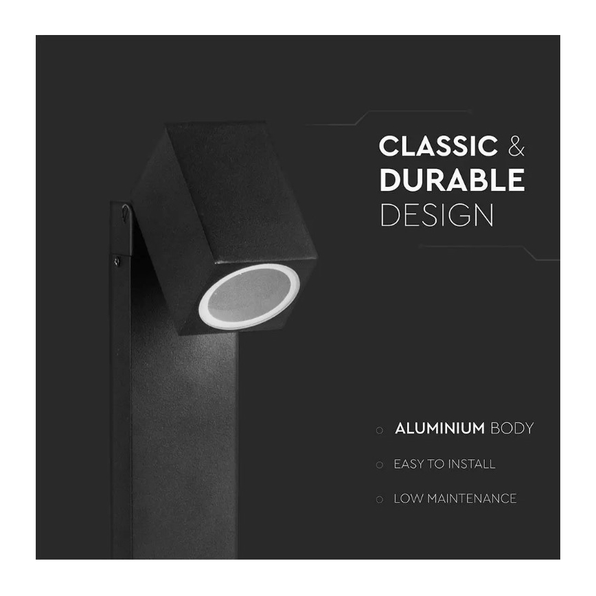 Candeeiro exterior 1xGU10/35W/230V IP44