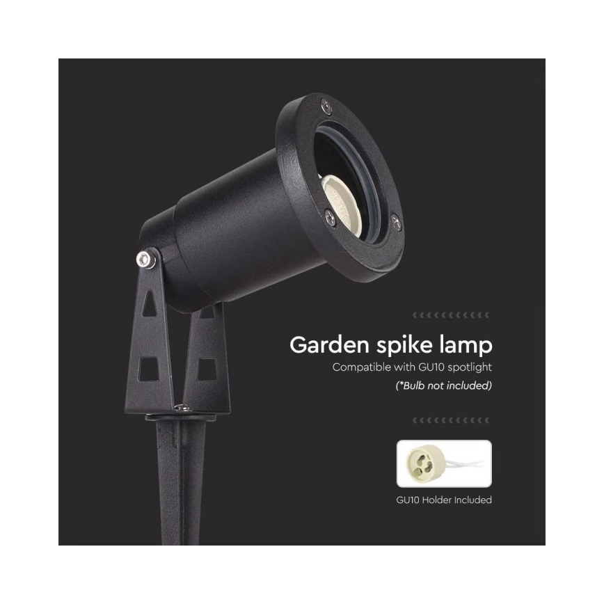Candeeiro exterior 1xGU10/35W/230V IP65