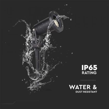 Candeeiro exterior 1xGU10/35W/230V IP65