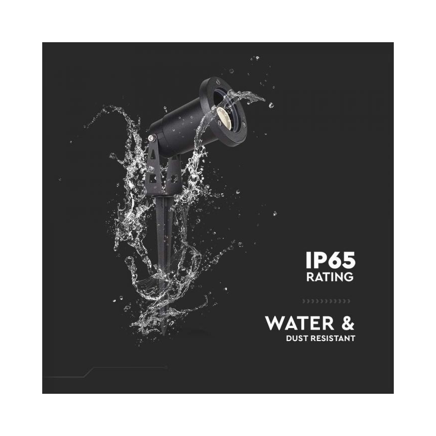 Candeeiro exterior 1xGU10/35W/230V IP65