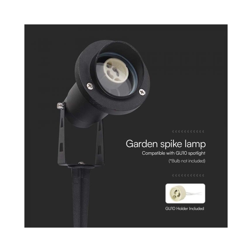 Candeeiro exterior 1xGU10/35W/230V IP65