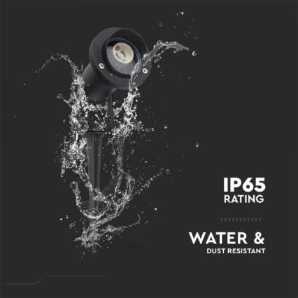 Candeeiro exterior 1xGU10/35W/230V IP65