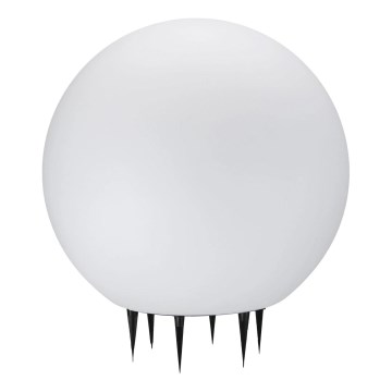 Candeeiro exterior ARGENTO 1xE27/15W/230V diâmetro 50 cm IP65 branco