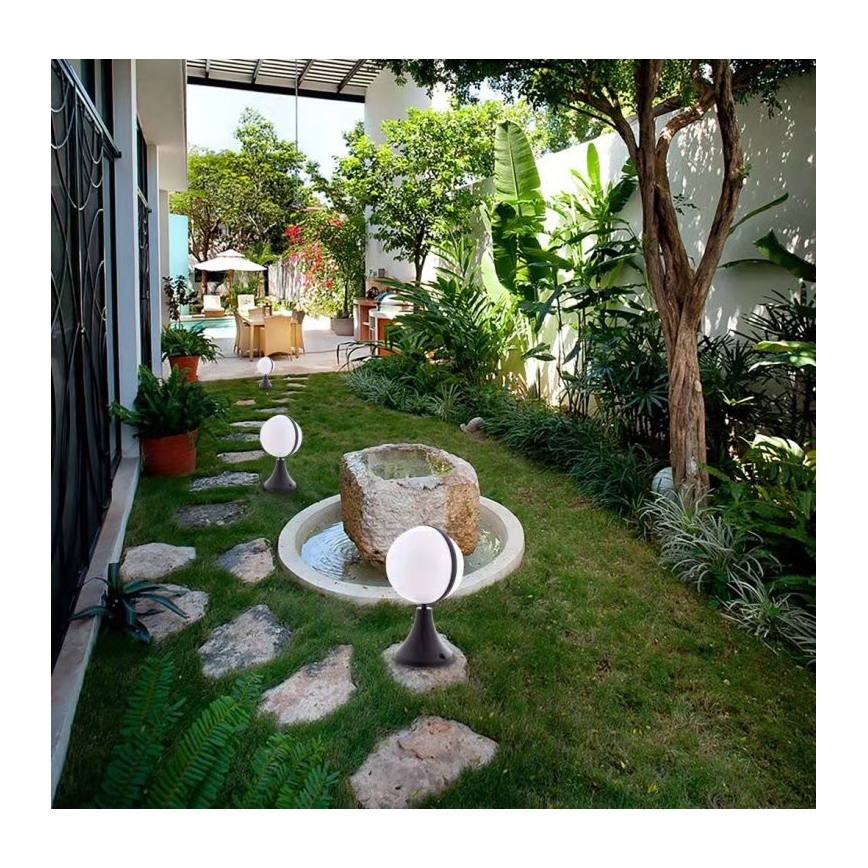 Candeeiro exterior CIRCULO 1xE27/40W/230V IP44