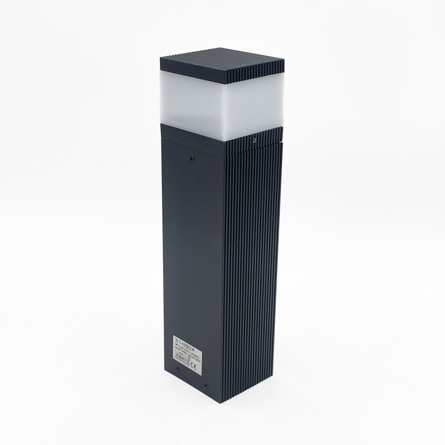 Candeeiro exterior com 2 tomadas VESPER 1xG9/5W/230V IP44 30 cm preto