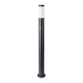 Candeeiro exterior com sensor 1xE27/60W/230V IP44 110cm preto
