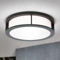 Candeeiro exterior HENRY 2xE27/15W/230V Ø 30 cm IP44 antracite