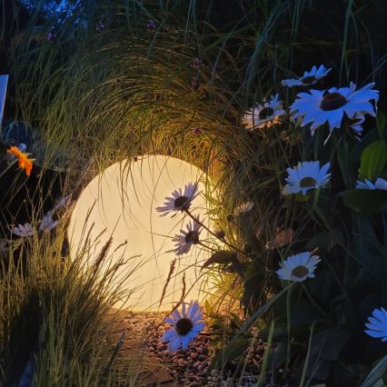 Candeeiro exterior LED GLOBO 1xE27/11W/230V diâmetro 60 cm IP44