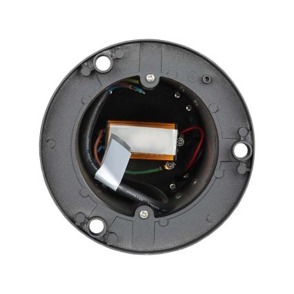 Candeeiro exterior LED LED/10W/230V 80cm 6400K IP65 preto