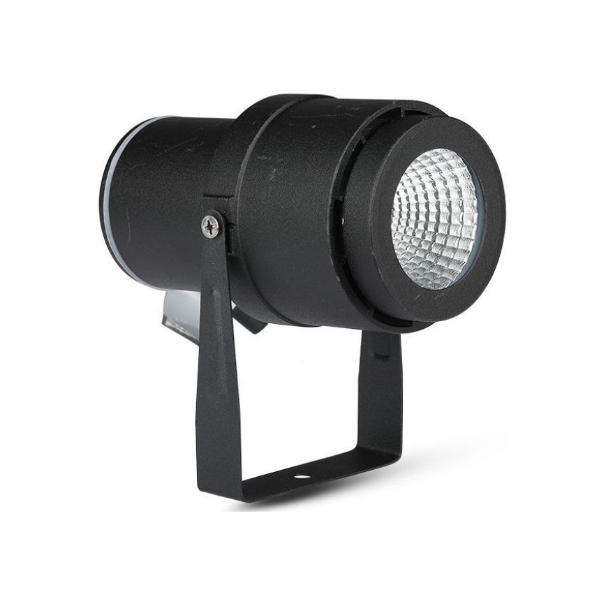 Candeeiro exterior LED LED/12W/100-240V IP65 4000K preto