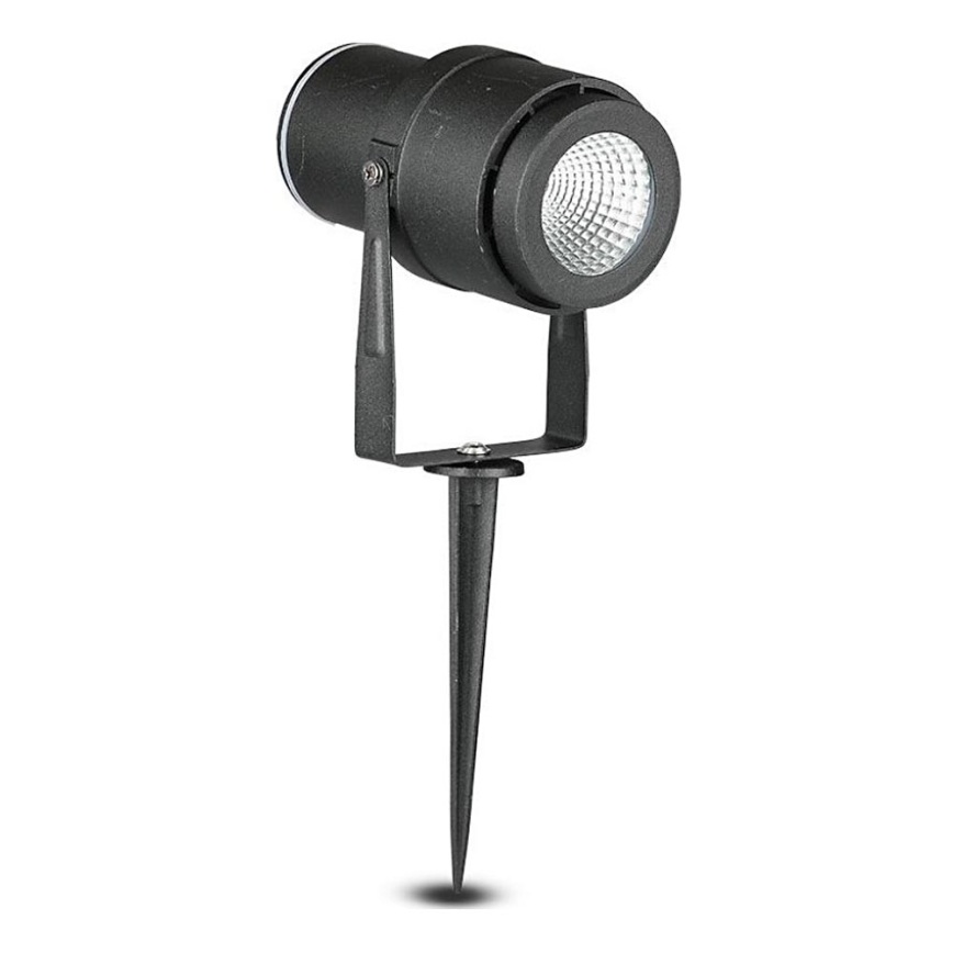 Candeeiro exterior LED LED/12W/100-240V IP65 preto - luz verde