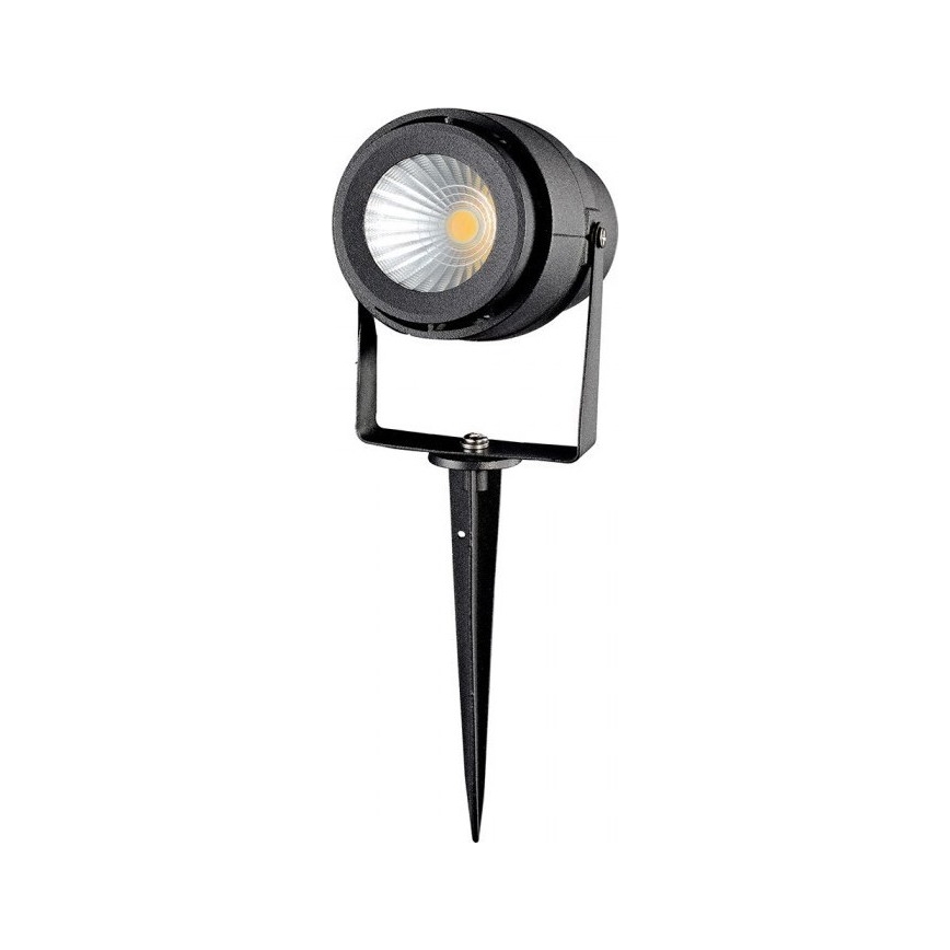 Candeeiro exterior LED LED/12W/100-240V IP65 preto - luz verde