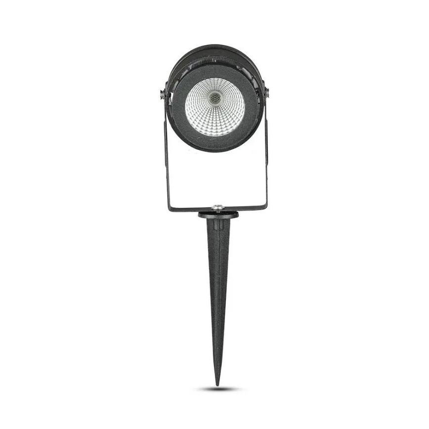 Candeeiro exterior LED LED/12W/230V 3000K preto IP65
