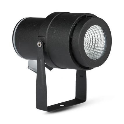 Candeeiro exterior LED LED/12W/230V 3000K preto IP65