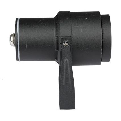 Candeeiro exterior LED LED/12W/230V 3000K preto IP65