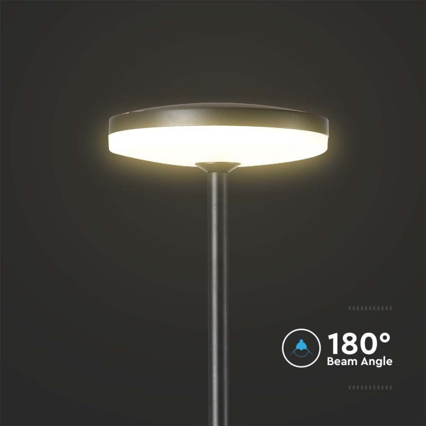Candeeiro exterior LED LED/12W/230V 4000K IP65 antracite