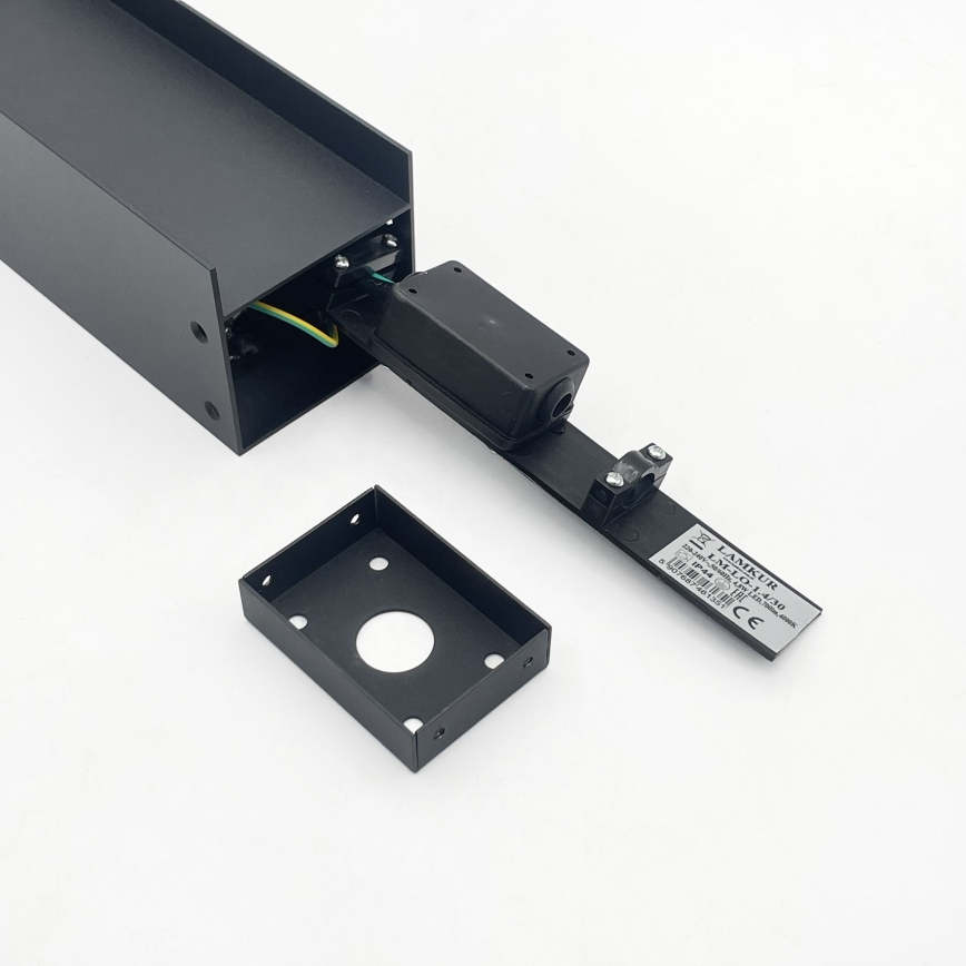 Candeeiro exterior LED MODO LED/4,8W/230V 4000K IP54 30 cm preto