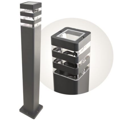 Candeeiro exterior SANTA 1xE27/60W/230V IP54 79,5 cm antracite