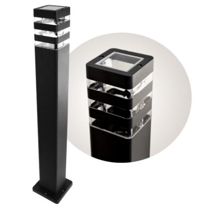 Candeeiro exterior SANTA 1xE27/60W/230V IP54 79,5 cm preto