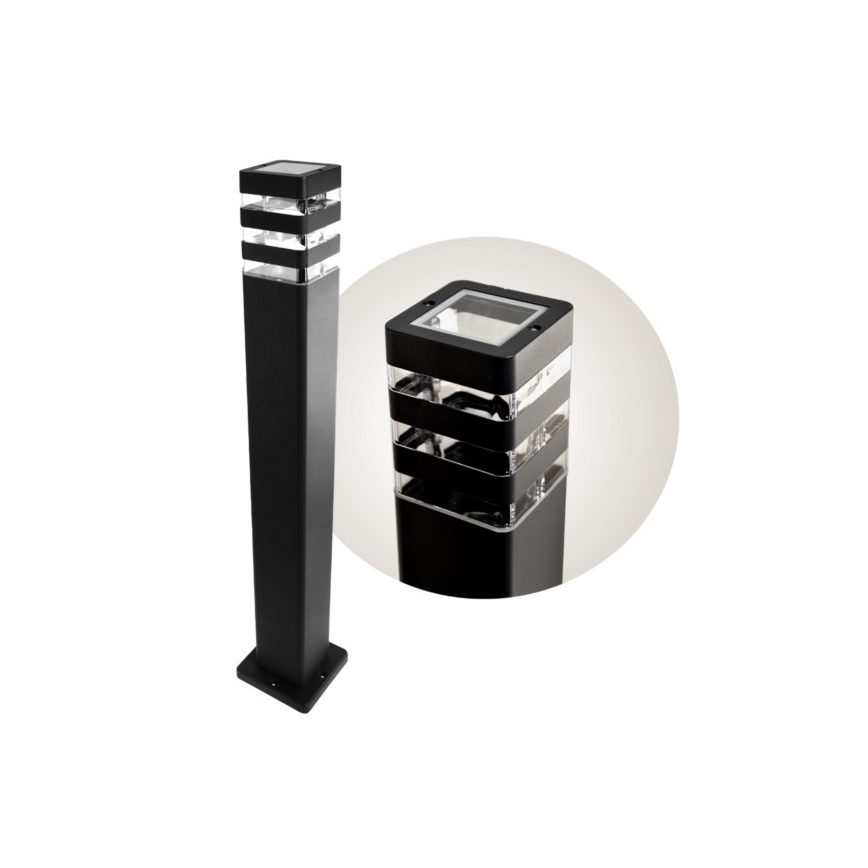 Candeeiro exterior SANTA 1xE27/60W/230V IP54 79,5 cm preto