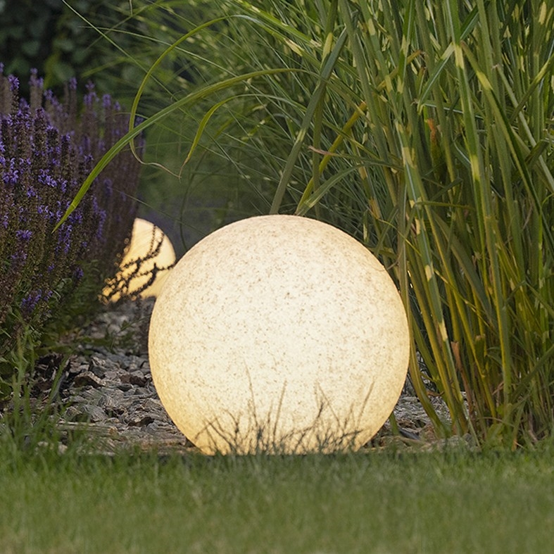 Candeeiro exterior STONO 1xE27/15W/230V Ø 23 cm IP65