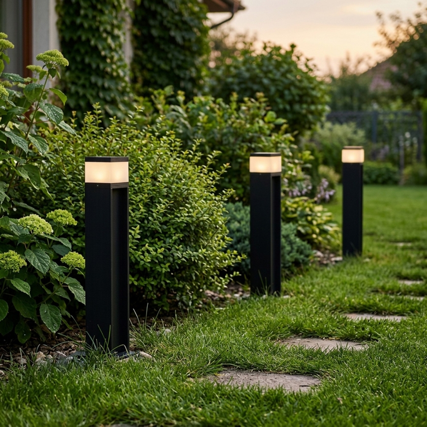 Candeeiro exterior VESPER 1xG9/5W/230V IP44 50 cm preto
