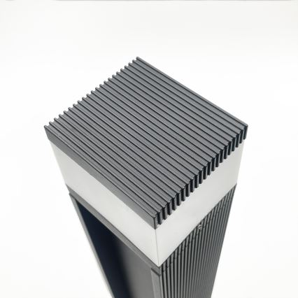 Candeeiro exterior VESPER 1xG9/5W/230V IP44 50 cm preto