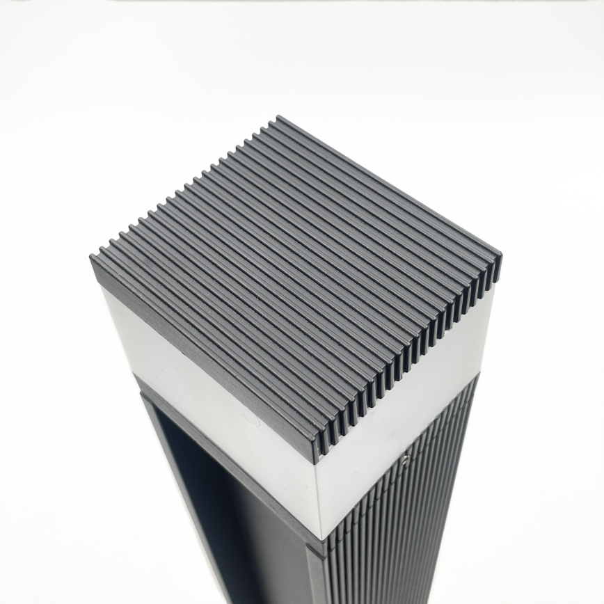 Candeeiro exterior VESPER 1xG9/5W/230V IP44 50 cm preto