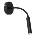 Candeeiro flexível ARDEN 1xG9/8W/230V preto