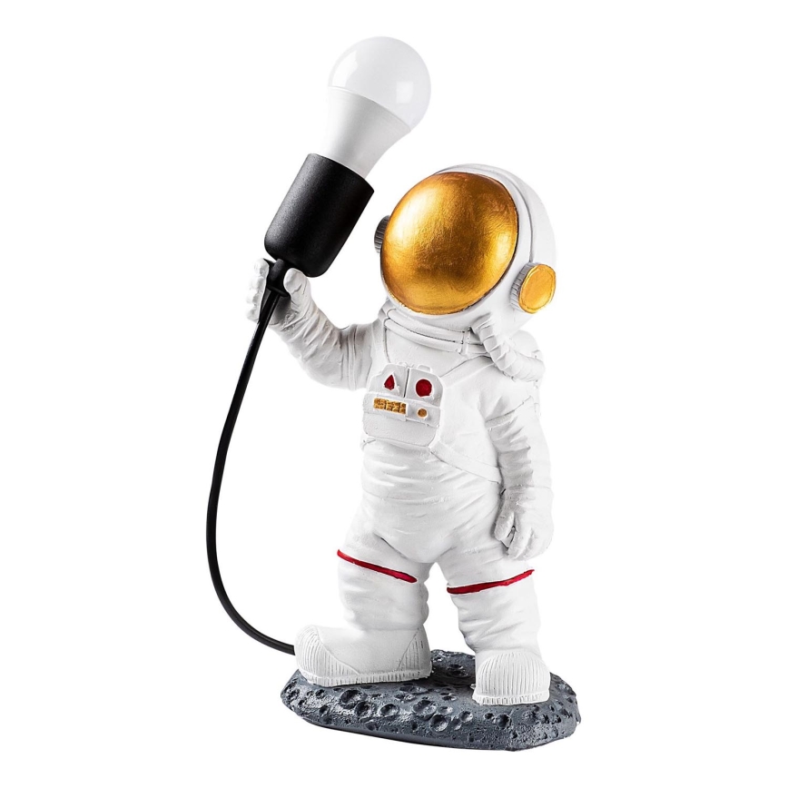 Candeeiro infantil ASTRONAUT 1xE27/40W/230V cobre/branco