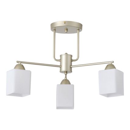 Candeeiro integrado 3xE27/60W/230V