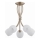 Candeeiro integrado BUENA 5xE14/10W/230V dourado