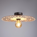 Candeeiro integrado FALCO 1xE27/60W/230V diâmetro 40 cm bege