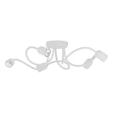 Candeeiro integrado GRACJAN 5xGU10/10W/230V