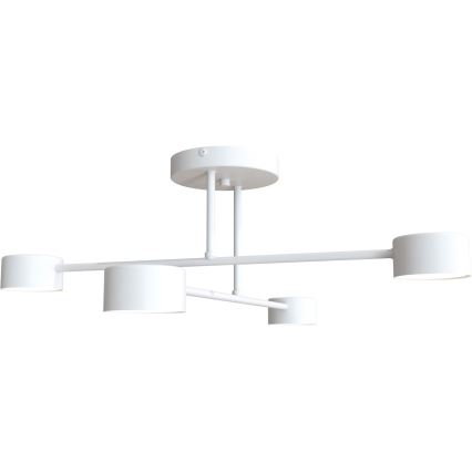 Candeeiro integrado HALO 4xGX53/10W/230V branco