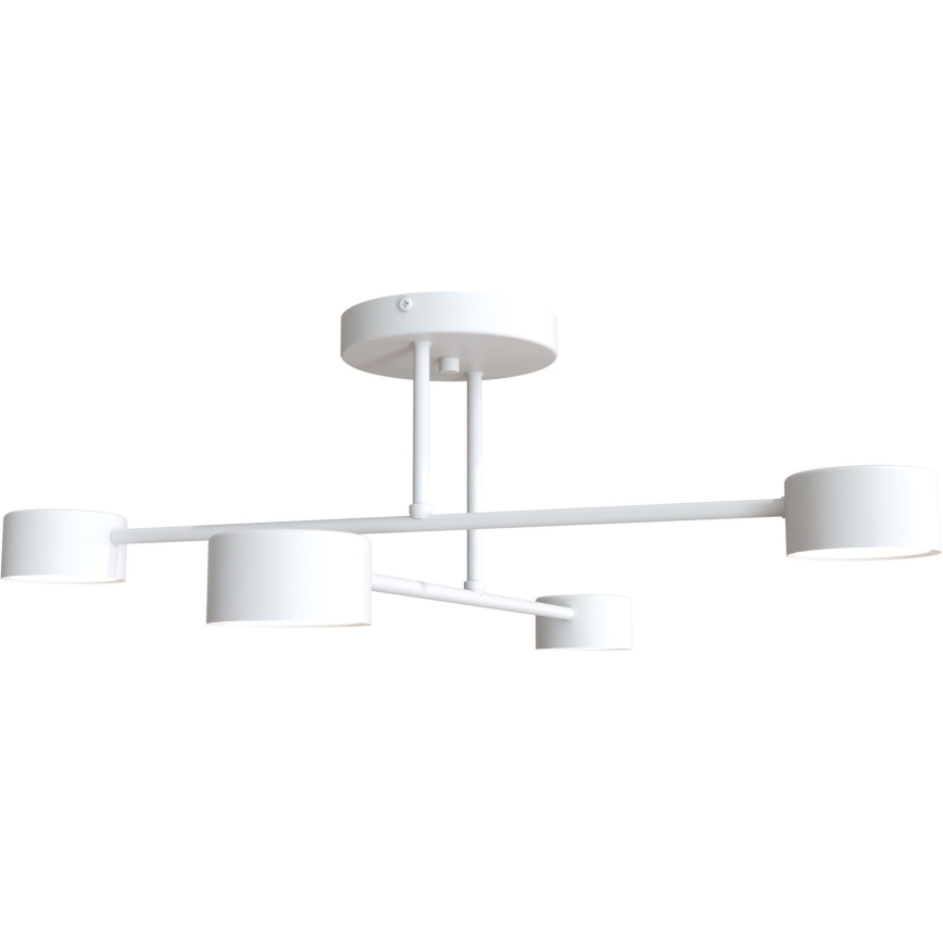 Candeeiro integrado HALO 4xGX53/10W/230V branco
