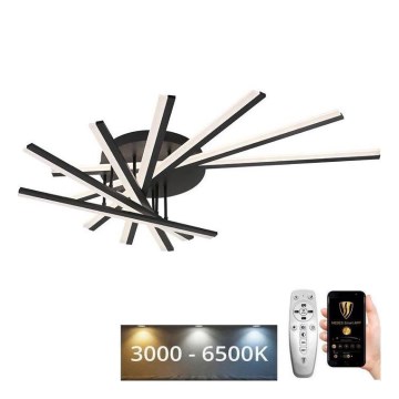 Candeeiro integrado LED com regulação LED/120W/230V 3000-6500K + comando