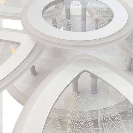 Candeeiro integrado LED com regulação LED/145W/230V 3000-6500K + comando