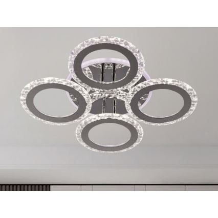 Candeeiro integrado LED com regulação LED/55W/230V 3000-6500K + comando