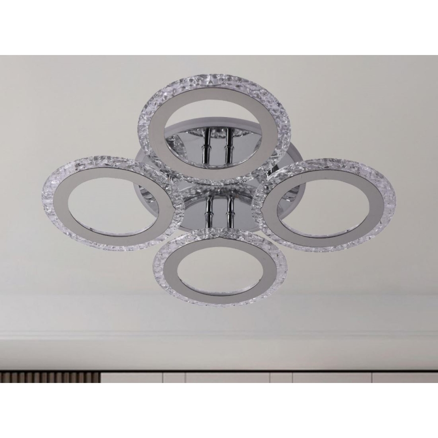 Candeeiro integrado LED com regulação LED/55W/230V 3000-6500K + comando