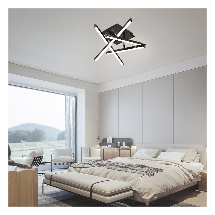 Candeeiro integrado LED com regulação LED/60W/230V 3000-6500K + comando