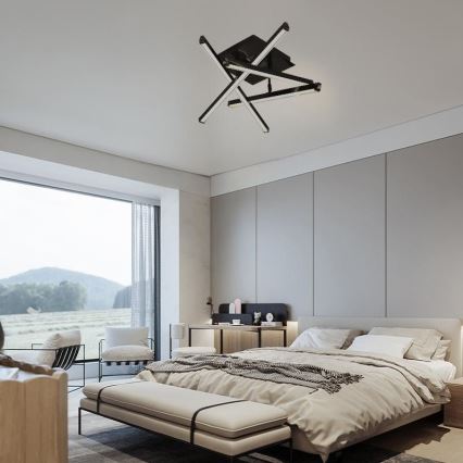 Candeeiro integrado LED com regulação LED/60W/230V 3000-6500K + comando