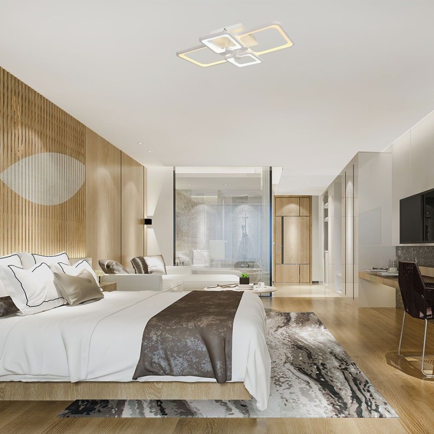 Candeeiro integrado LED com regulação LED/70W/230V 3000-6500K + comando