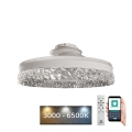 Candeeiro integrado LED com regulação LED/86W/230V 3000-6500K branco + comando